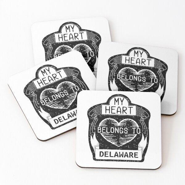 Item preview, My heart belongs to Delaware designed and sold by kebello-shop.