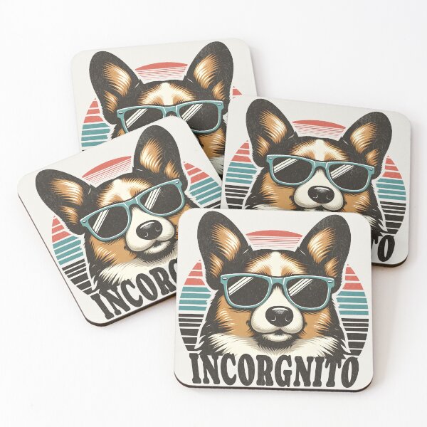 Item preview, Incorgnito - Incognito Corgi Retro designed and sold by BeansterNL.