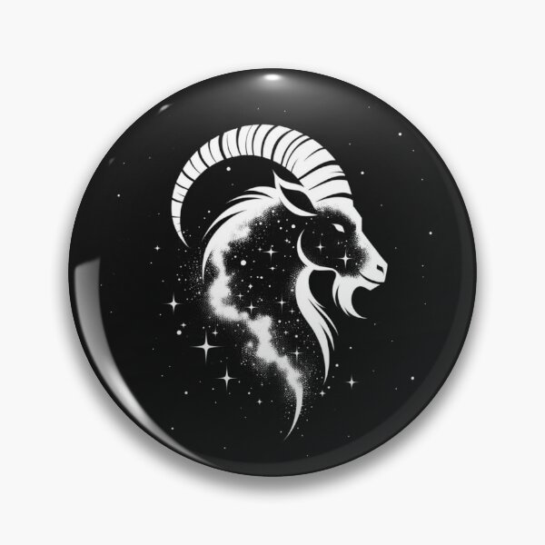 Artikelvorschau, Capricorn: Capricorn in Silhouette: The Mountain's Peak entworfen und verkauft von ZodiBlend.