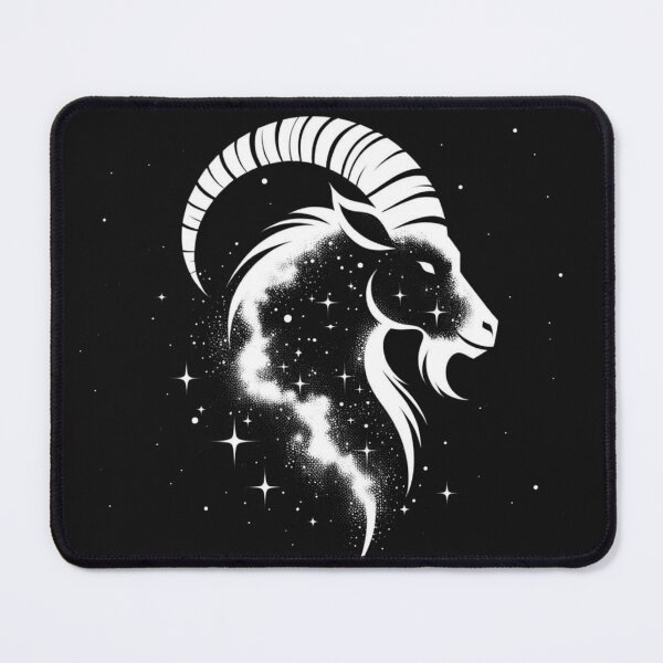 Item preview, Capricorn: Capricorn in Silhouette: The Mountain's Peak designed and sold by ZodiBlend.