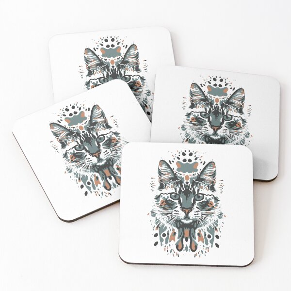 Item preview, Cute Cat Illusion Design, Funny Cat Lover Gift Idea designed and sold by PugSwagClothing.