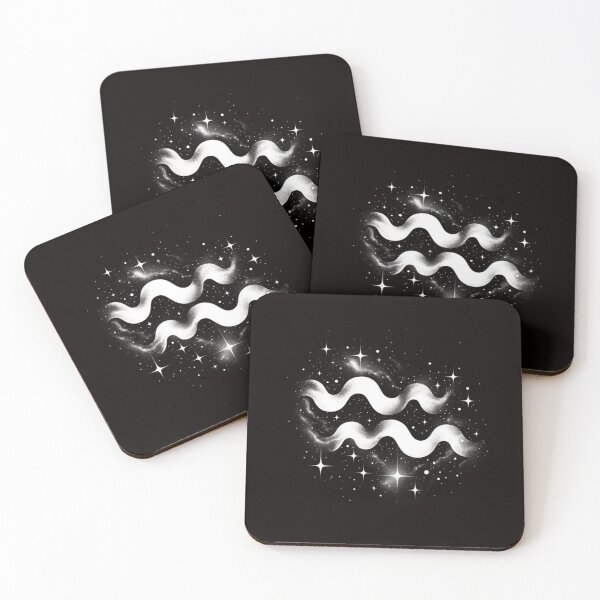 Item preview, Aquarius: Aquarius in Abstract: The Visionary's Dream designed and sold by ZodiBlend.