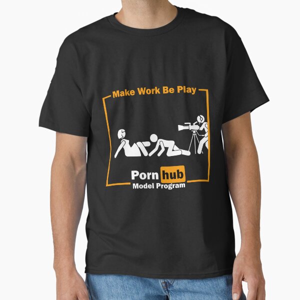 Item preview, Make Work Be Play (Pornhub Model Program) designed and sold by CursedwThirst.