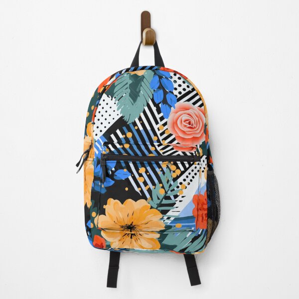 Item preview, 90s Retro Pattern - Funky Florals designed and sold by fabinthelab.