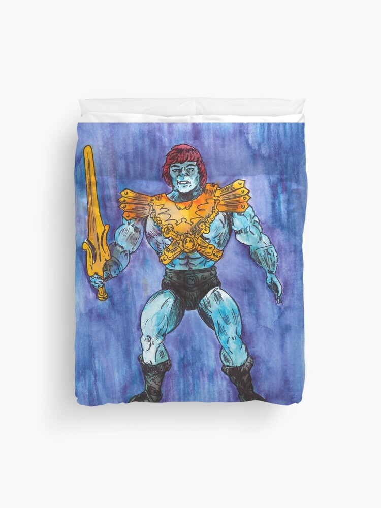 Faker Meister Des Universums Skeletors Boser He Man Duplikat Bettbezug Von Atomicmonster9 Redbubble