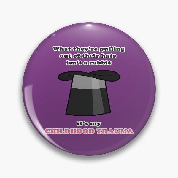 Item preview, Abracadabra! Childhood Trauma! designed and sold by RadRoseRhapsody.