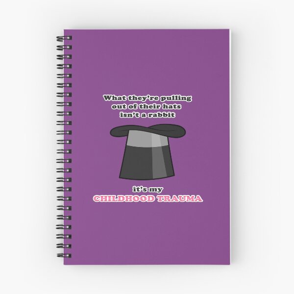 Item preview, Abracadabra! Childhood Trauma! designed and sold by RadRoseRhapsody.