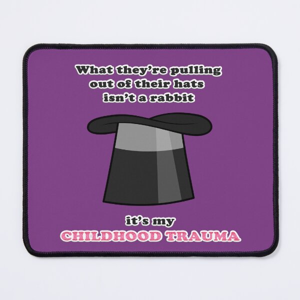 Item preview, Abracadabra! Childhood Trauma! designed and sold by RadRoseRhapsody.