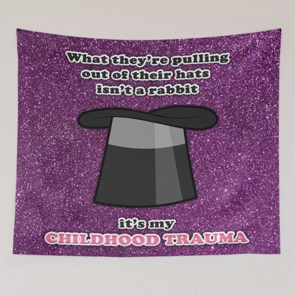 Item preview, Abracadabra! Childhood Trauma! designed and sold by RadRoseRhapsody.