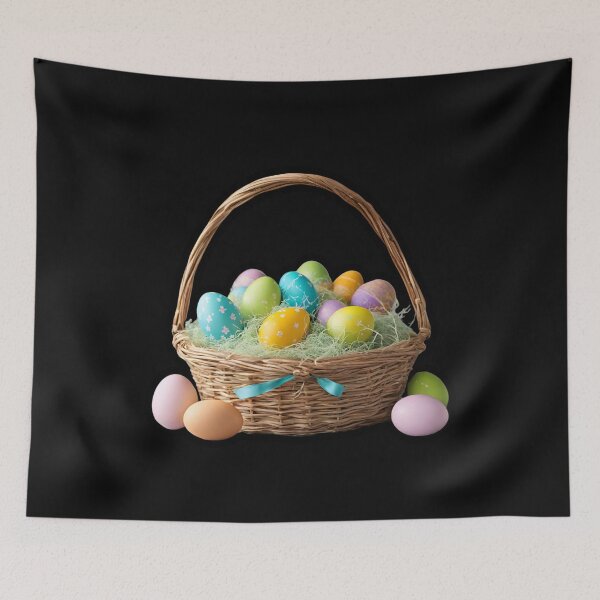 Item preview, Easter Basket Happy Christmas ! designed and sold by Aquillashop.