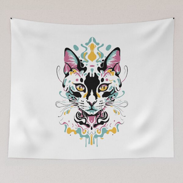 Item preview, Cute Cat Illusion Design, Funny Cat Lover Gift Idea designed and sold by PugSwagClothing.