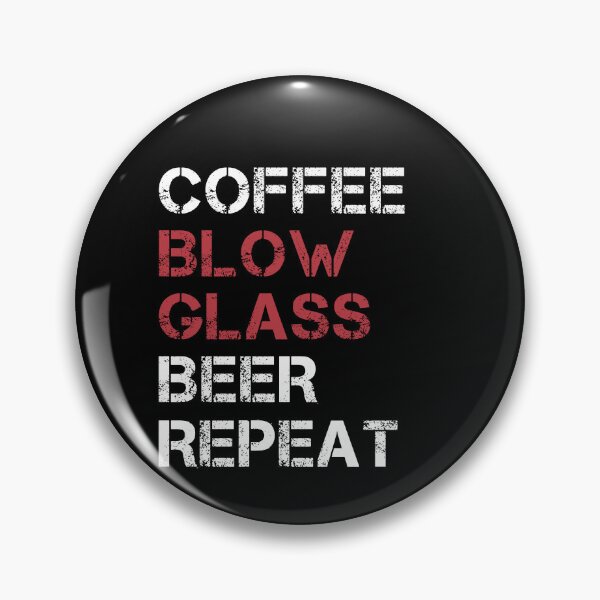 Item preview, Funny Coffee Blow Glass Beer Repaet Glassblower designed and sold by BlueBerry-Pengu.