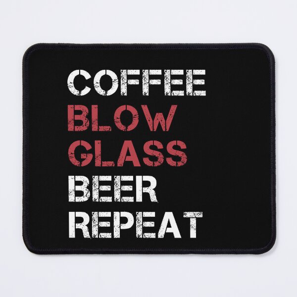 Item preview, Funny Coffee Blow Glass Beer Repaet Glassblower designed and sold by BlueBerry-Pengu.