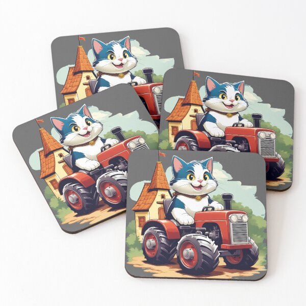 Item preview, Cat in Tractor designed and sold by neworionsOrions.