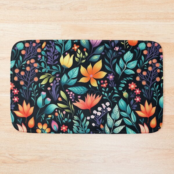 Item preview, 90s Retro Floral Pattern - 2 designed and sold by fabinthelab.