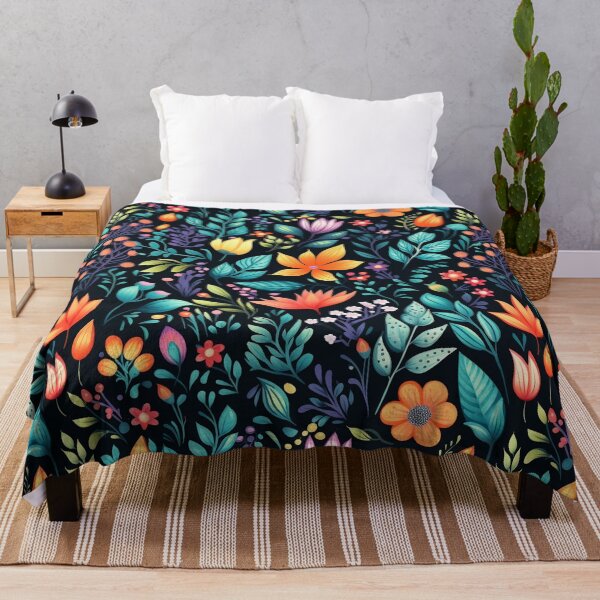 Item preview, 90s Retro Floral Pattern - 2 designed and sold by fabinthelab.
