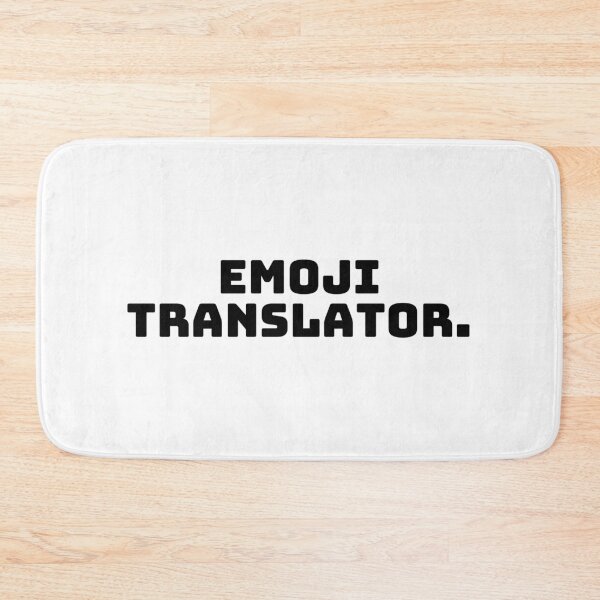 Item preview, Emoji Translator. designed and sold by QuoteQuest.