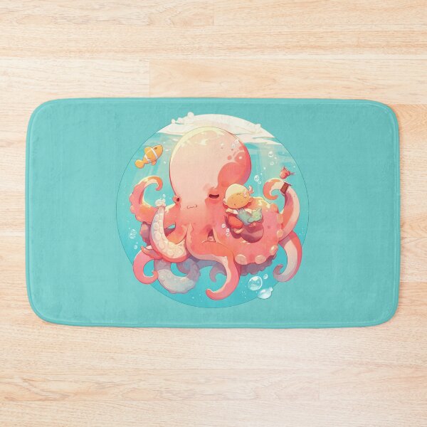 Item preview, Cute Dumbo octopus and Bubbles designed and sold by SMARTKIT  DESIGNAGENCY.