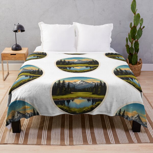 Item preview, River and mountains under sunset #5# designed and sold by Digistorma.