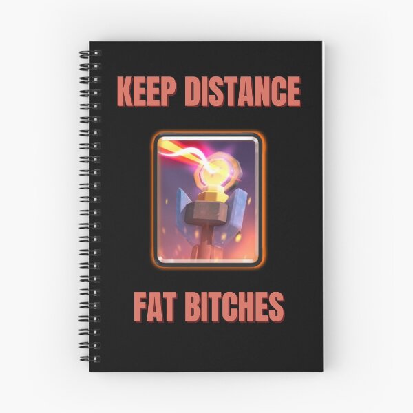 Item preview, Keep Distance Fat Bitches  designed and sold by Burkae.