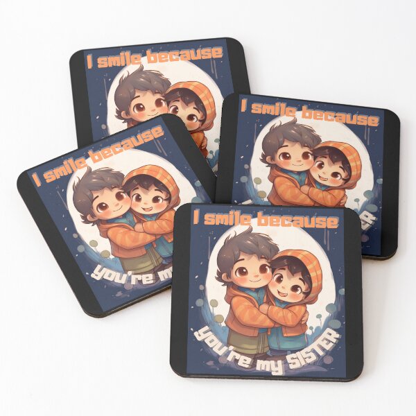 Item preview, I Smile Because You're My Sister designed and sold by LuNkyRose.