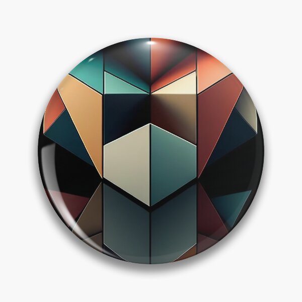 Item preview, Colorful Geometric Abstract Cube designed and sold by johnnycreidy.