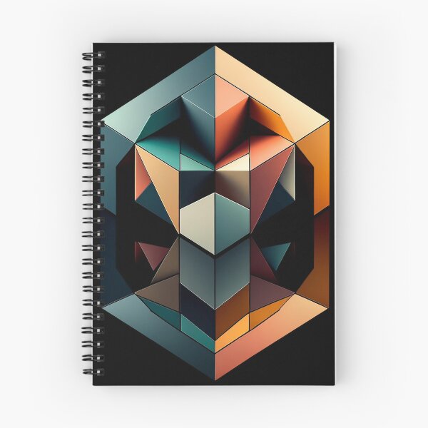 Item preview, Colorful Geometric Abstract Cube designed and sold by johnnycreidy.