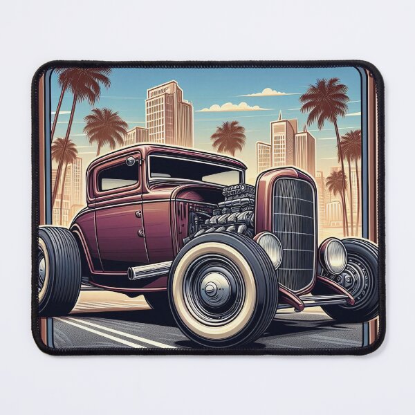 Item preview, Vintage Vibes: Ford Model A Hot Rod Extravaganza | Custom Car Enthusiast Design designed and sold by siljeberg.