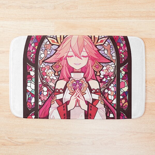 Item preview, Stained Glass Yae Miko designed and sold by SchellStation.