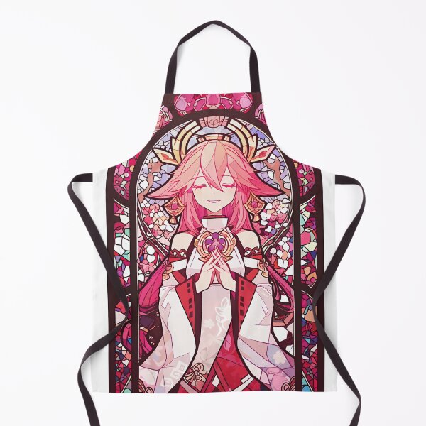 Item preview, Stained Glass Yae Miko designed and sold by SchellStation.