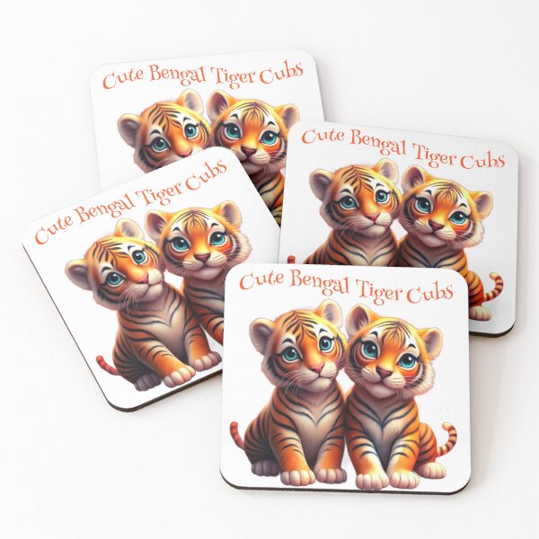 Item preview, Cute Bengal Tiger Cubs designed and sold by Raymon777.