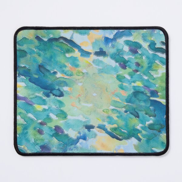 Item preview, Symmetrical Watercolor Marks Blue 1 designed and sold by Alchymie.