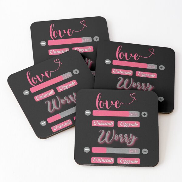 Item preview, Love More, Worry Less, valentine's gift  designed and sold by Athieoshop.