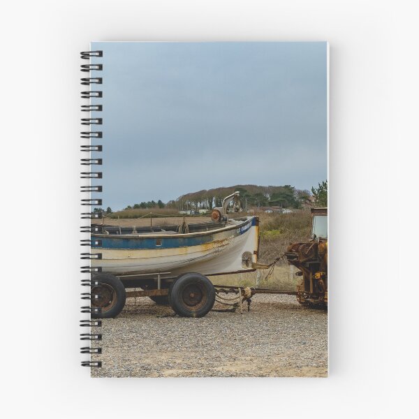 Item preview, Fishing boat on Weybourne beach, Norfolk coast designed and sold by yackers1.