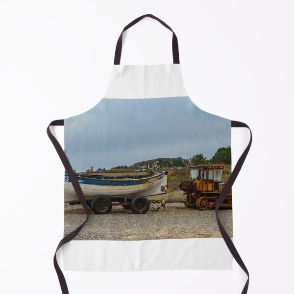 Item preview, Fishing boat on Weybourne beach, Norfolk coast designed and sold by yackers1.