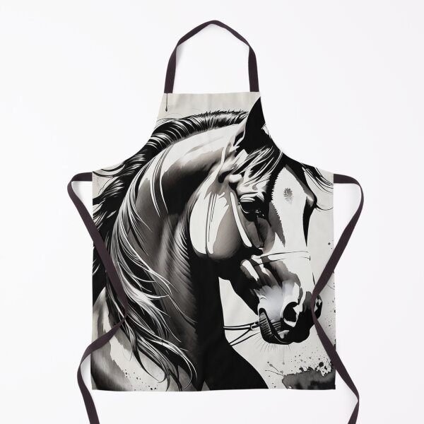 Item preview, Horse Portrait Splash Ink designed and sold by Simplybe1.