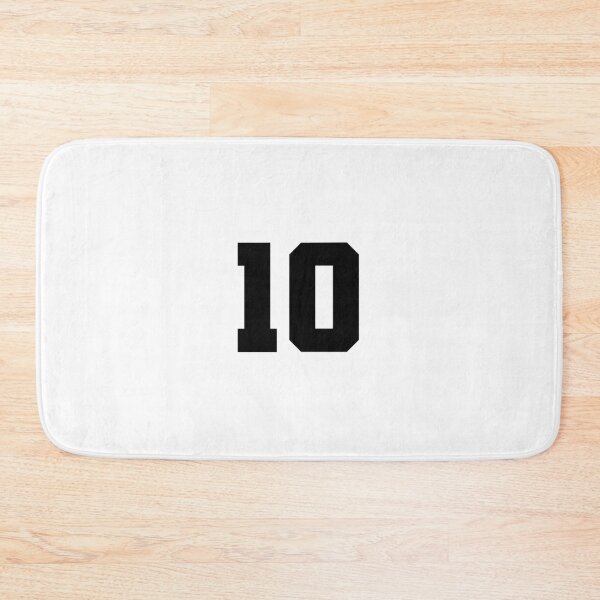 Item preview, 10, ten, black, soccer league designed and sold by Numbers-Art.