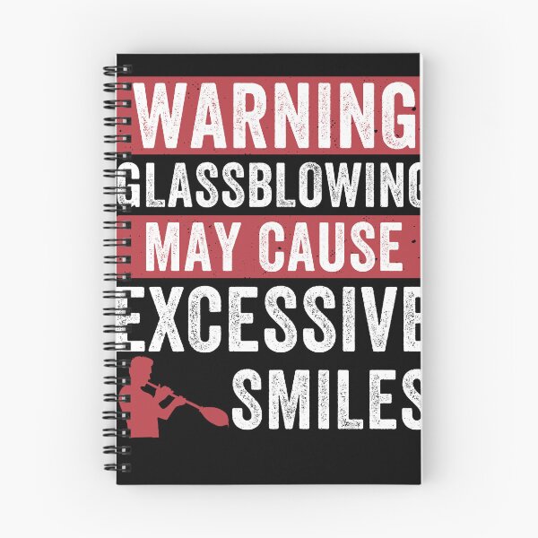 Item preview, Funny Glassblowing May Cause Excessive Smiles Glassblower designed and sold by BlueBerry-Pengu.