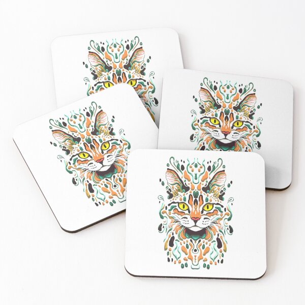 Item preview, Cute Cat Illusion Design, Funny Cat Lover Gift Idea designed and sold by PugSwagClothing.