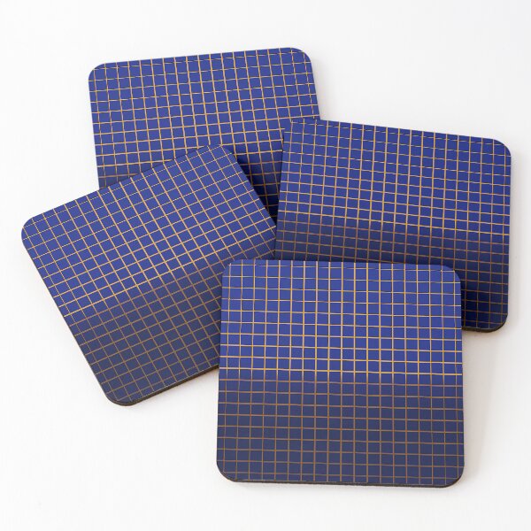 Item preview, Voxel Tiles Metallic Blue designed and sold by PotatoVonEpicus.