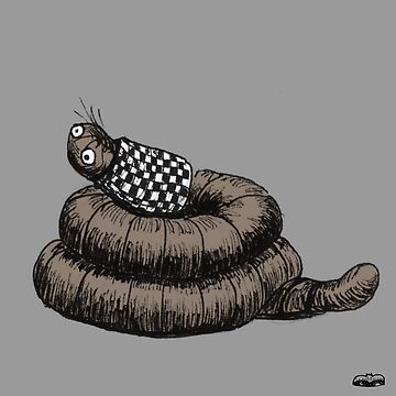 Artwork thumbnail, Otto Earthworm by Laroussette