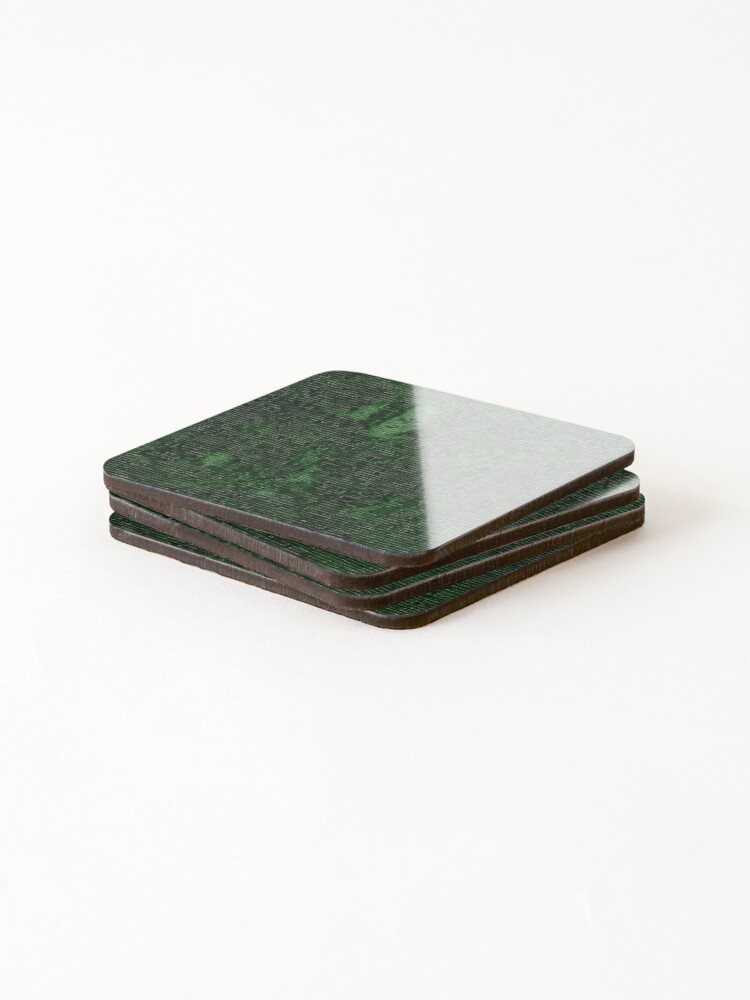 Thumbnail 4 of 5, Coasters (Set of 4), Code Matrix Pattern designed and sold by Aquillashop.