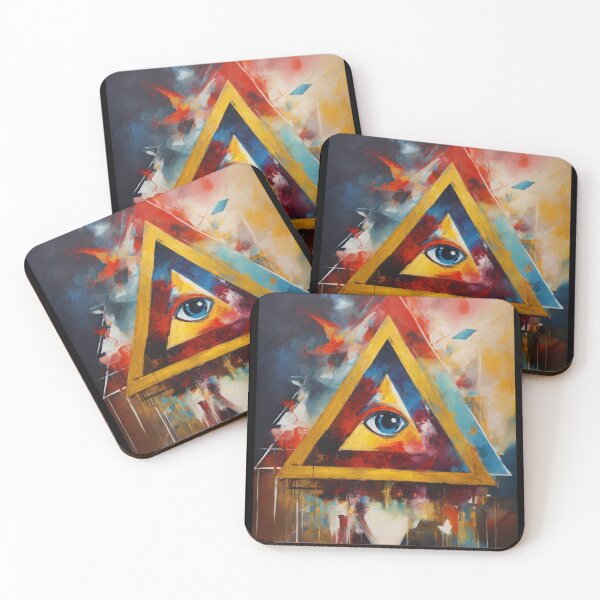 Item preview, Horus eye triangle designed and sold by UZRWRLD .