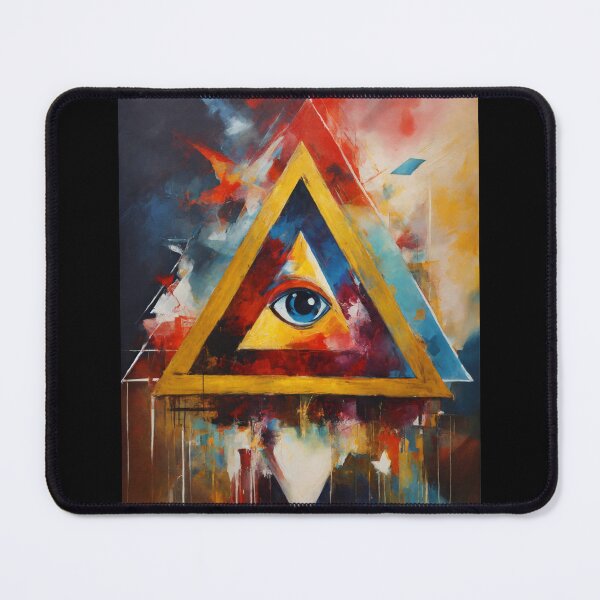 Item preview, Horus eye triangle designed and sold by UZRWRLD .
