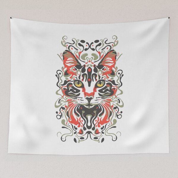 Item preview, Cute Cat Illusion Design, Funny Cat Lover Gift Idea designed and sold by PugSwagClothing.