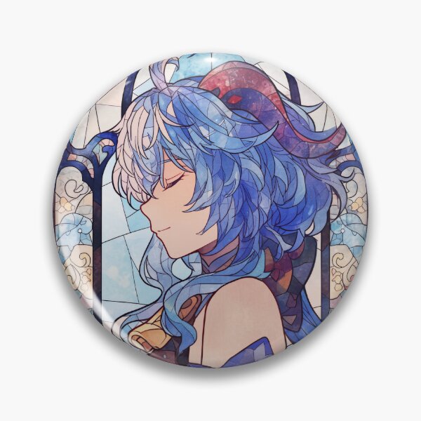 Item preview, Stained Glass Ganyu designed and sold by SchellStation.