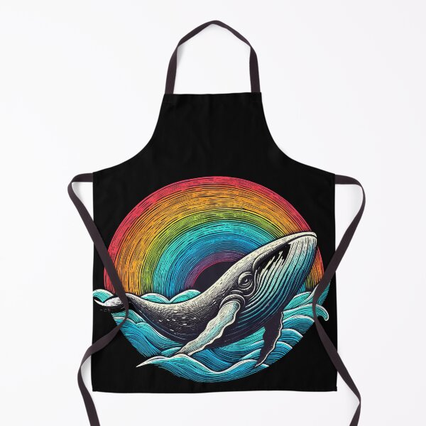 Item preview, Rainbow Scratch Draw Art - The whale designed and sold by digital.stickerperso.com.