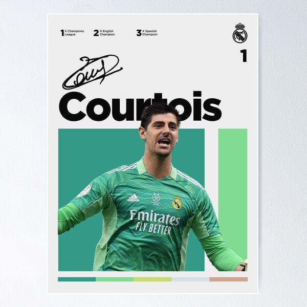 Thibaut Courtois Posters for Sale | Redbubble