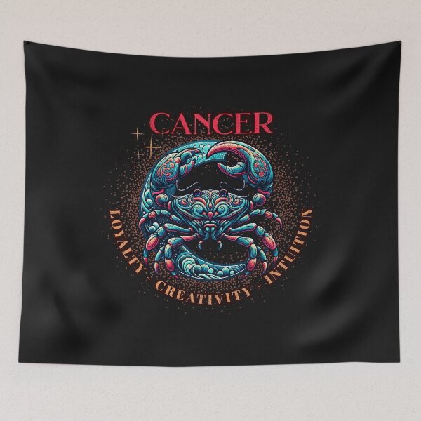 Item preview, Cancer Horoscope : Loyal, Intuitive and Creative designed and sold by AnalajiaDesigns.