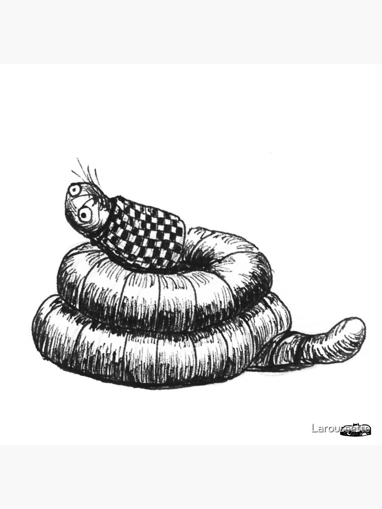 Thumbnail 5 of 5, Coasters (Set of 4), Otto Earthworm 2 designed and sold by Laroussette.